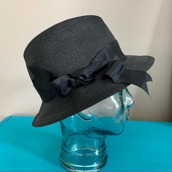 Gabriel Amar Frank Olive Black Woven Fedora - Picture 1 of 4